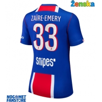 Paris Saint-Germain Warren Zaire-Emery #33 Domaci Dres za Ženska 2026-27 Kratak Rukav